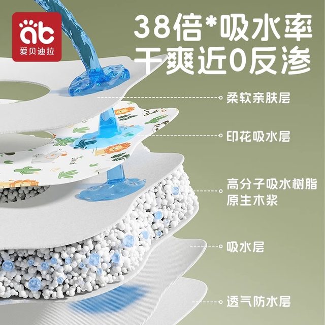 Aibedila disposable saliva towel baby newborn bib non-cotton baby waterproof bib infant category a