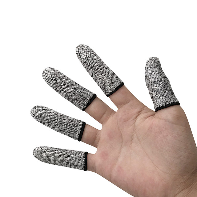 Anti-cutting finger covers for labor-retaining and thick wear-resistant gardening picking and throwing pole line hardware engraving and cutting work protective cover