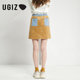 UGIZ spring and autumn new Korean version of the women's light core pile pencil high -waist high -waist A version of the hip half skirt Uckd907
