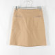 New Japanese style commuting versatile rear invisible zipper high waist slim short skirt for women solid color fashionable hip-covered skirt