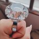 Big diamond ring creative exaggerated funny Valentine's Day confession and proposal props to girlfriend and wife birthday gift