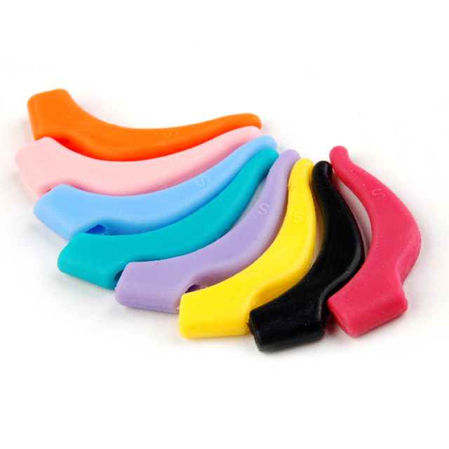 Children's glasses anti -sliding case children's anti -exercise ear hook ear hook ears silicon glue case anti -falling eyes