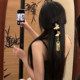 
Shanmu handmade Dieqi Jinlan new Chinese style retro golden butterfly tassel hairpin female bridal hairpin
