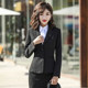 Summer thin suit female college student formal decoration work clothes business interview professional black suit jacket