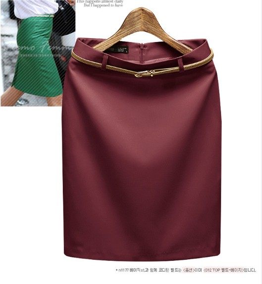 New spring and summer workwear package hip high waist professional mid-skirt OL skirt one-step skirt commuting mid-length suit skirt women
