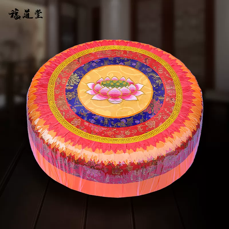 佛教拜垫莲花拜佛垫蒲团打坐垫拜垫佛堂禅修垫
