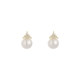 Princess Diana's Crown Pearl Earrings Women's Autumn and Winter 2025 New Hot Style Earrings Light Luxury High-Quality Elegant Earrings