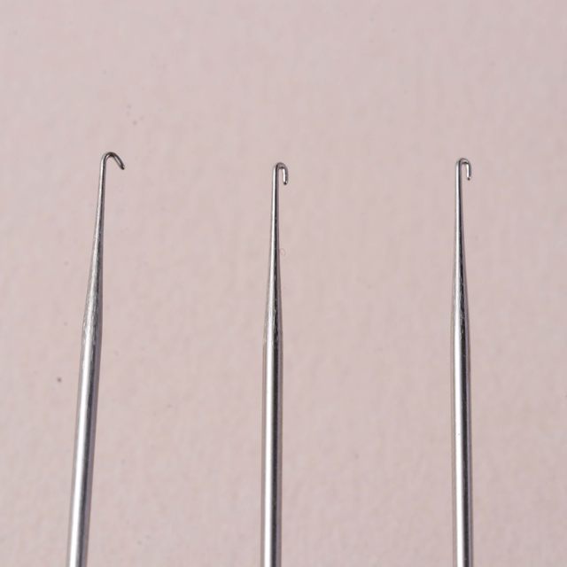 Wenwan bead-piercing tools, fine crochet fine needle, copper wire lead, thimble, fine needle, beeswax, star, moon, bodhi, small hole beads