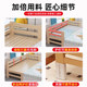 Solid wood children's bed spliced ​​bed with guardrail lengthening and widening crib side small bed spliced ​​large bed can be customized