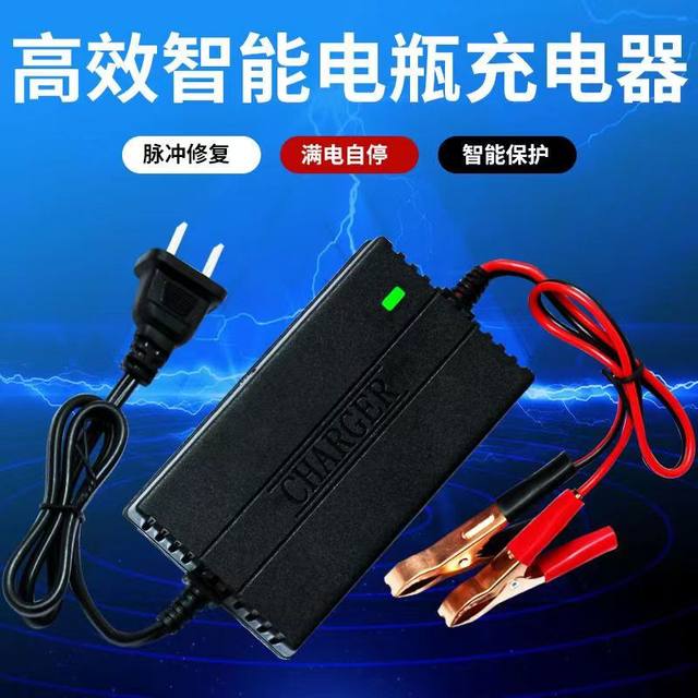 12V car battery charger motorcycle car truck battery charger intelligent universal charger