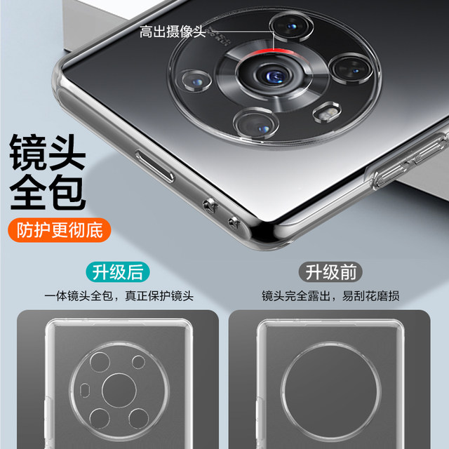 Suitable for Honor Magic3 mobile phone case Magic3pro transparent silicone 3 soft shell Huawei 3p ultimate version mgic3 protective case Migac3 new majic all-inclusive honor anti-fall mgaic