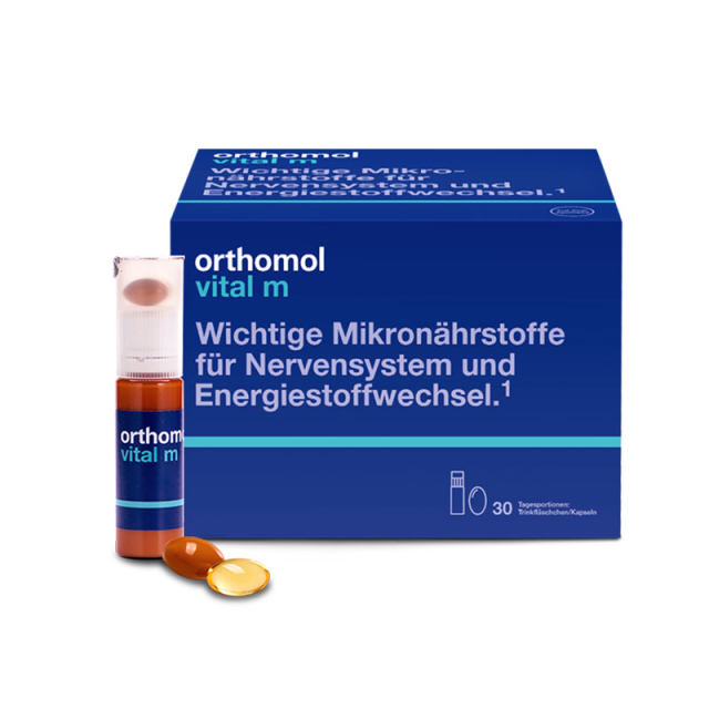 Orthomol German adult comprehensive multi-vc oral liquid men's multivitamin B group biotin VM