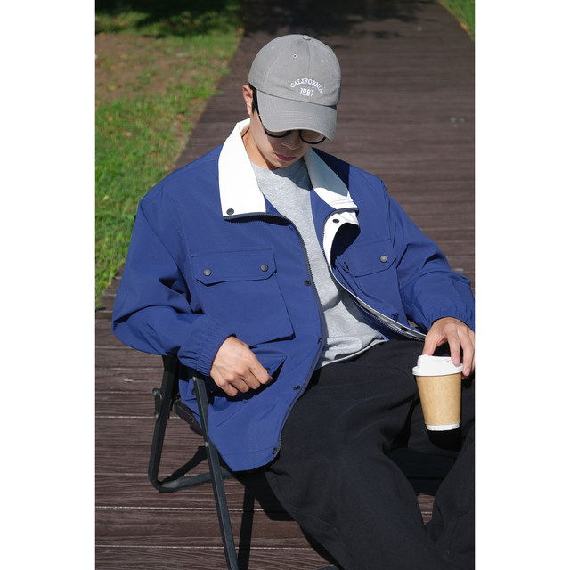 
OBSERVER LAB SSA Multi-Pocket Contrast Color Outdoor Functional Leisure Lightweight Jacket Jacket