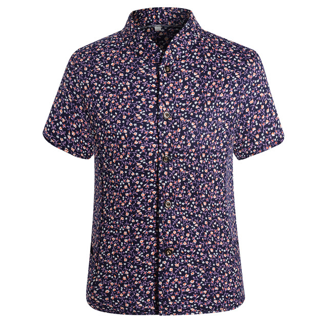 Middle -aged and elderly ladies cotton vest mothers pretend to add fertilizer and increase size half -sleeved cotton.