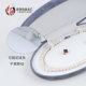 High-end Phantom PU leather pearl box oval jewelry box lislim mother chain earring set box jewelry box