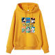 Semir cartoon spring and autumn versatile sweatshirt for women pure cotton hooded casual loose Mickey slim sports top pullover