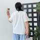 Large size fat mm cartoon front shoulder pure cotton cartoon printed short-sleeved T-shirt for women in spring and summer 2025 new loose top

