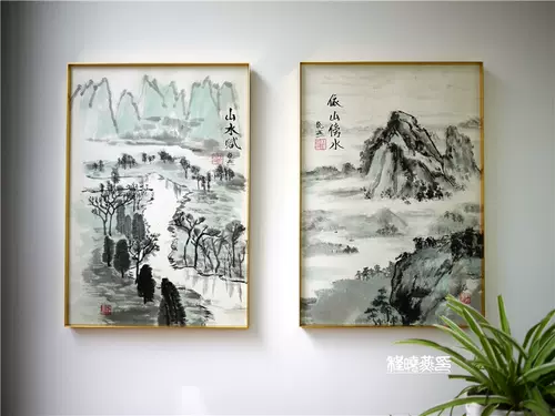 画家手绘水墨画 新人首单立减十元 22年2月 淘宝海外