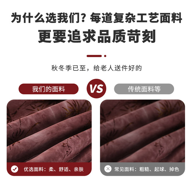 2024 New Winter Clothes Old Lady Tang Suit Plus Velvet Warm Cotton Clothes Middle-aged and Elderly Women’s Clothes Mother’s Clothes Grandma’s Cotton Clothes