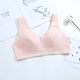Front button plus size girl underwear female fat MM junior high school student 200 Jin [Jin equals 0.5 kg] High school student bra anti-sagging