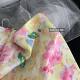 French holiday style satin color printed skirt for women in summer hot girl low waist slim A-line hip short skirt
