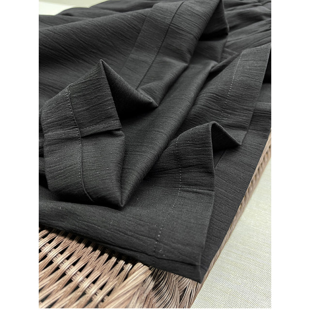 Yuan comes out! OEM factory P brand material! Elastic waist casual cotton wide-leg pants for women MZ60620~JS
