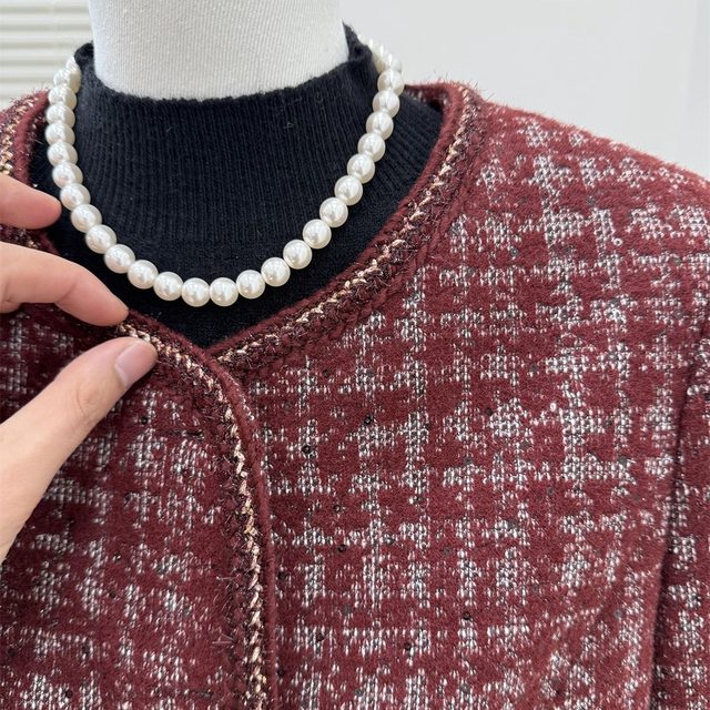 Mom's winter Chinese-style cotton-padded clothes for women plus fat and enlarged new style foreign-style coats for middle-aged and elderly women autumn and winter cotton-padded jacket tops