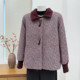 Middle-aged and elderly women's winter clothing, women's cotton-padded jackets, mother's cotton-padded coats, thickened velvet, old ladies' cotton-padded jackets, mother-in-law's warm clothes