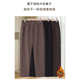 Middle-aged mother's velvet thickened casual pants for middle-aged and elderly women 2025 new high-waisted straight pants autumn and winter warm pants