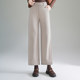 Middle-aged and elderly women's autumn loose large size straight trousers high-waisted old-fashioned style mother's pants autumn and winter