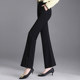 Middle-aged mothers autumn clothes 2025 new women's pants autumn style elastic waist middle-aged and elderly women's spring and autumn trousers