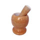 Natural jade garlic pounder stone mortar garlic clay artifact traditional old-fashioned home manual grinding raw stone garlic mortar