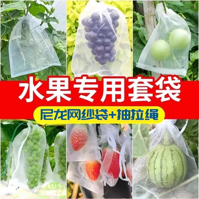 Fruit bag anti -bird, bird bag peach, peach, pomegranate pear special protection fruit tree bag bag mesh cover
