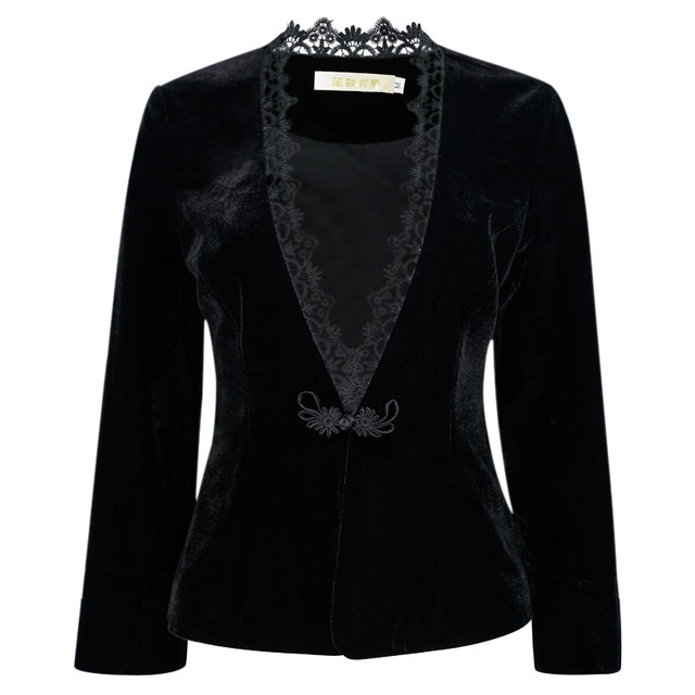 Winter Plus Size Gold Mink Velvet Short Jacket Thick Slimming Elegant Noble Fashion Trendy Women's Top