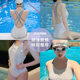 pulassi swimsuit women's hot spring professional racing swimming pool 2025 new swimsuit moonstone