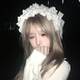 Elegant white lace lolita hair accessories for women cute sweet lolita headdress generation color lolita maid hair belt