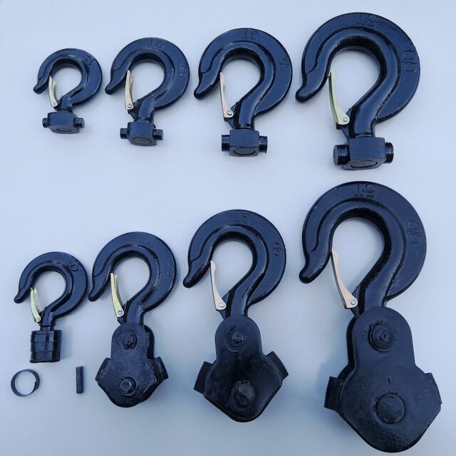 Hand Hulk Poly Chain Accessories 1.2.3.5 tons of insurance card upper and lower hook hook shells four -toothed long shaft long shaft wheels