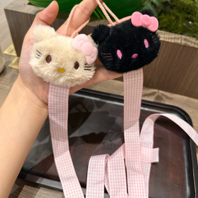 New cute cat hair clip storage with accessories decorative pendant cute and sweet girly heart decoration room wall hanging