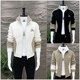 Winter new men's jacket jacket plus velvet thickened and warm fashion Korean version slimming stand -up collar versatile tide top