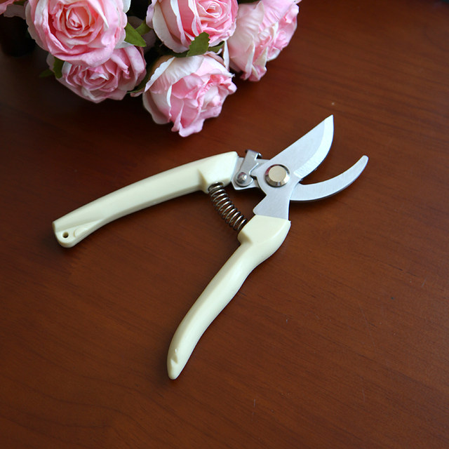Flower artist recommends gardening scissors branch flower cutting hardware scissors pruning garden home flower arrangement tool