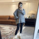 Lazy style hoodie~Pregnant women's autumn new simple and versatile three-button fashion long-sleeved T-shirt casual top trend