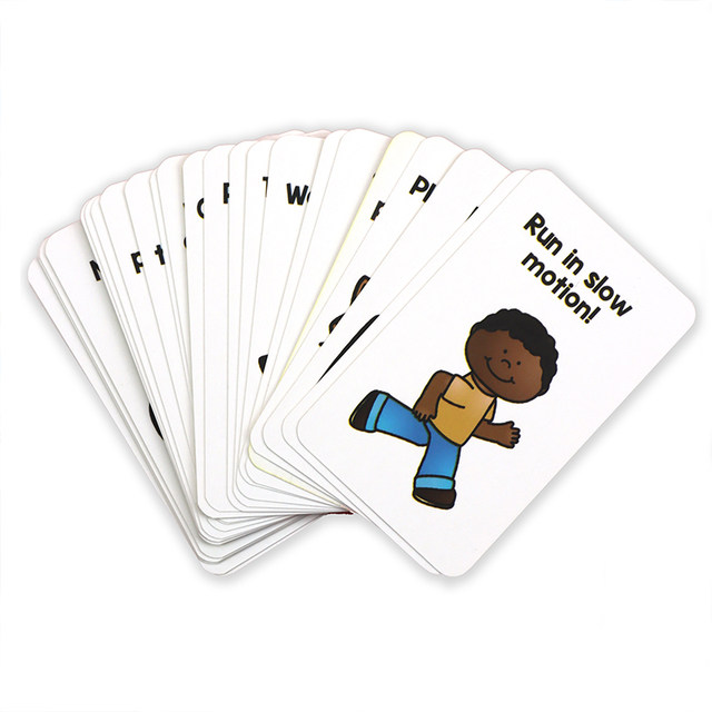 Children's board game brain rest card English word classroom activities parent-child interactive toy desktop puzzle game