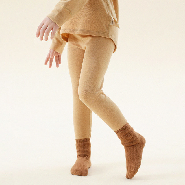 Yoona's mom girls' tops, pants, home clothes, children's winter autumn clothes, long johns and pajamas