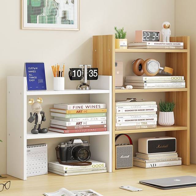 Workstation side storage rack indoor corner children's storage bookcase removable book storage rack layered space saving