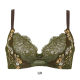 Wacoal Japanese embroidery gathered to reduce negative sexy breasts exquisite embroidery elegant underwear 413
