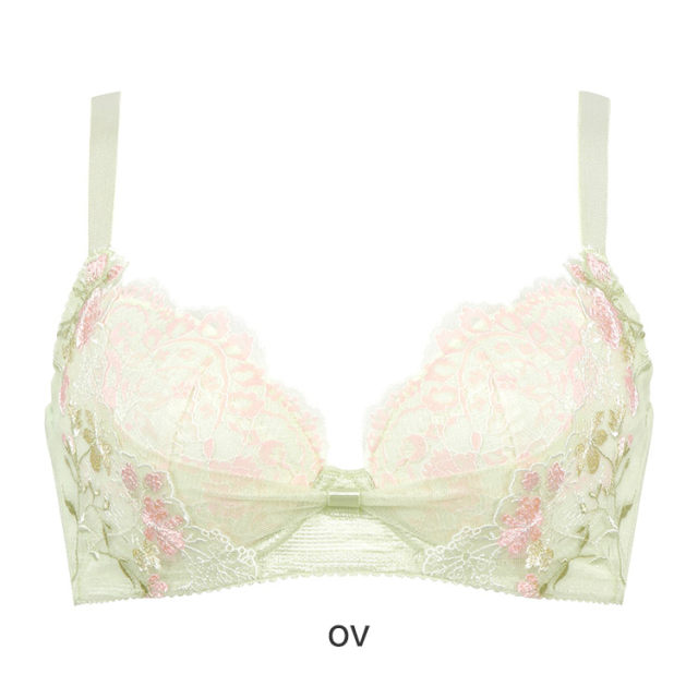 Wacoal Japanese embroidery gathered to reduce negative sexy breasts exquisite embroidery elegant underwear 413
