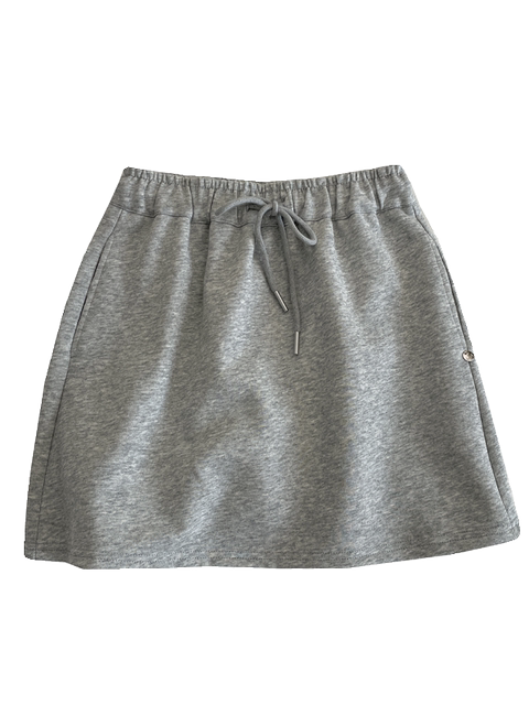 Showing long legs~ American A-line sports short skirt for women! Summer anti-exposure elastic waist to show slim cotton casual skirt