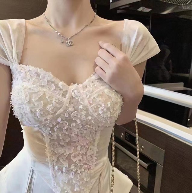 Pink lace short small tube top with suspension vest in summer wearing sexy sweet spicy girl fish bone strap female
