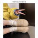 Nonglirenjia large size women's shoes 41-42 size single shoes 25 autumn new flat bottom soft surface retro casual 40 wide fat feet
