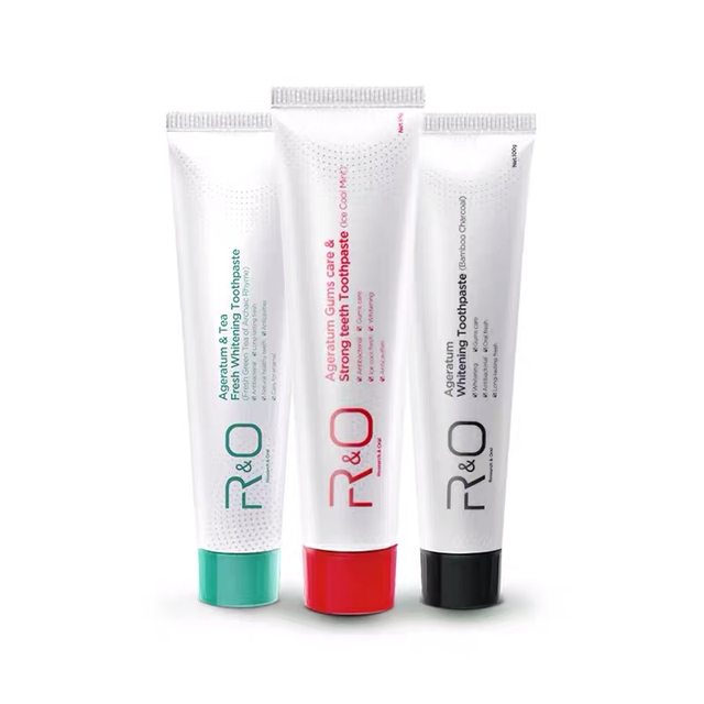 Imported R/O American RO toothpaste green tea fresh mint icy binchotan charcoal clean toothpaste
